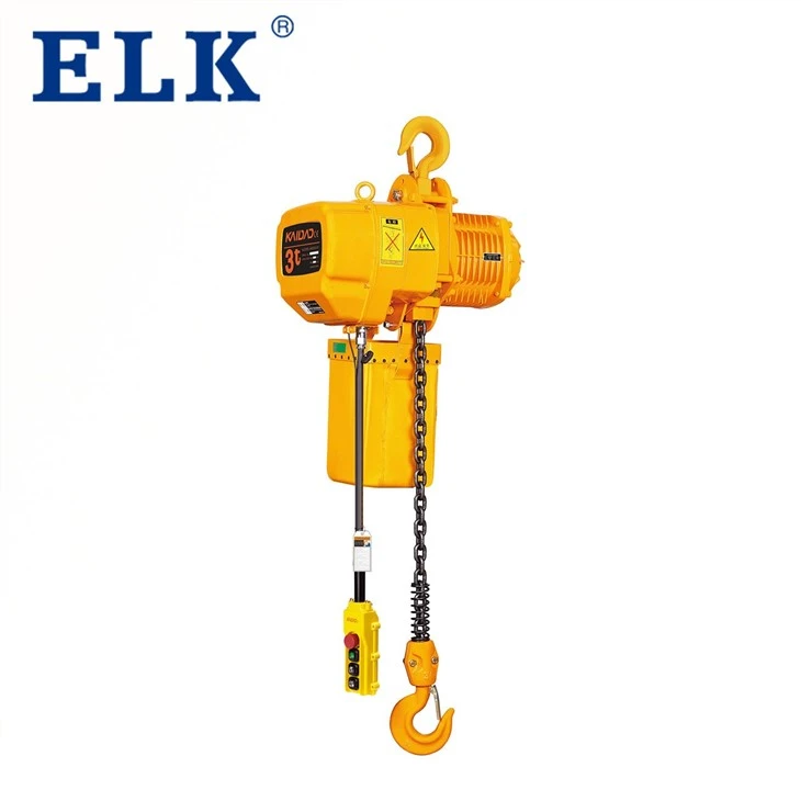 3 Ton Electric Chain Hoist With Hook /Trolley