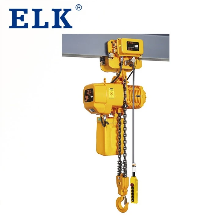 3 Ton Electric Chain Hoist With Hook /Trolley